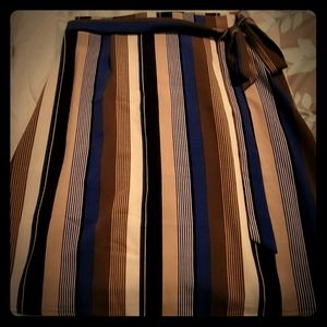 Vertical Stripey Skirt